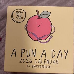 A Pun A Day 2026 Calendar